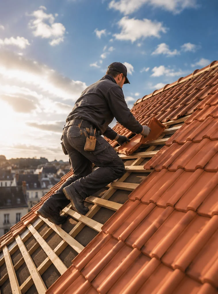 Travaux de couverture réalisés avec soin